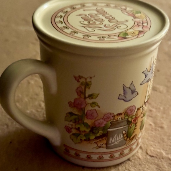 Country Kids Collector's Mug and Coaster Set Moms Are Special Vintage Watkins - Picture 3 of 13